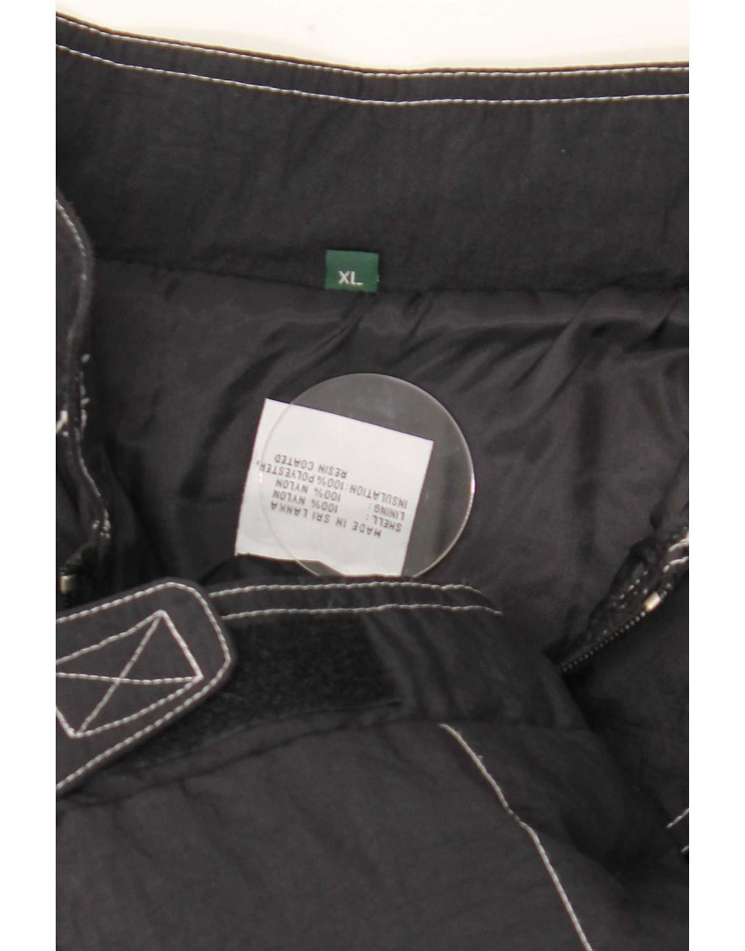 Formula One Veste de course graphique pour homme UK 42 XL Noir à carreaux en nylon