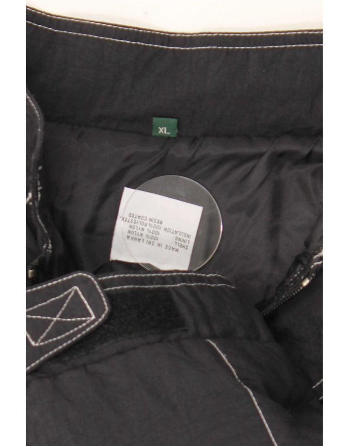 Formula One Veste de course graphique pour homme UK 42 XL Noir à carreaux en nylon
