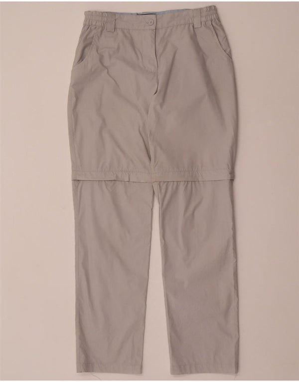 Mountain Warehouse Pantalon chino droit pour femme UK 10 Small W30 L31 Gris