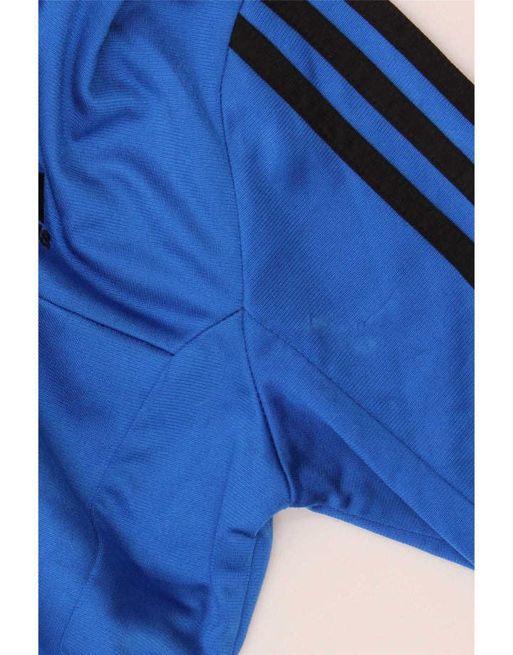 Veste de survêtement Adidas Garçon 11-12 ans Bleu Polyester