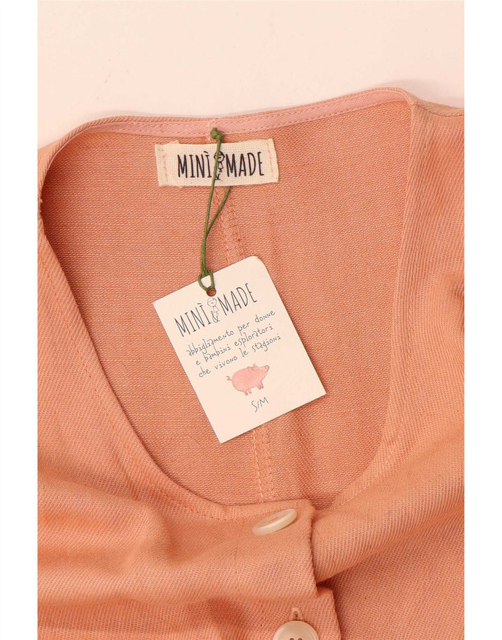 combinaison femme vintage UK 10 Petite Orange