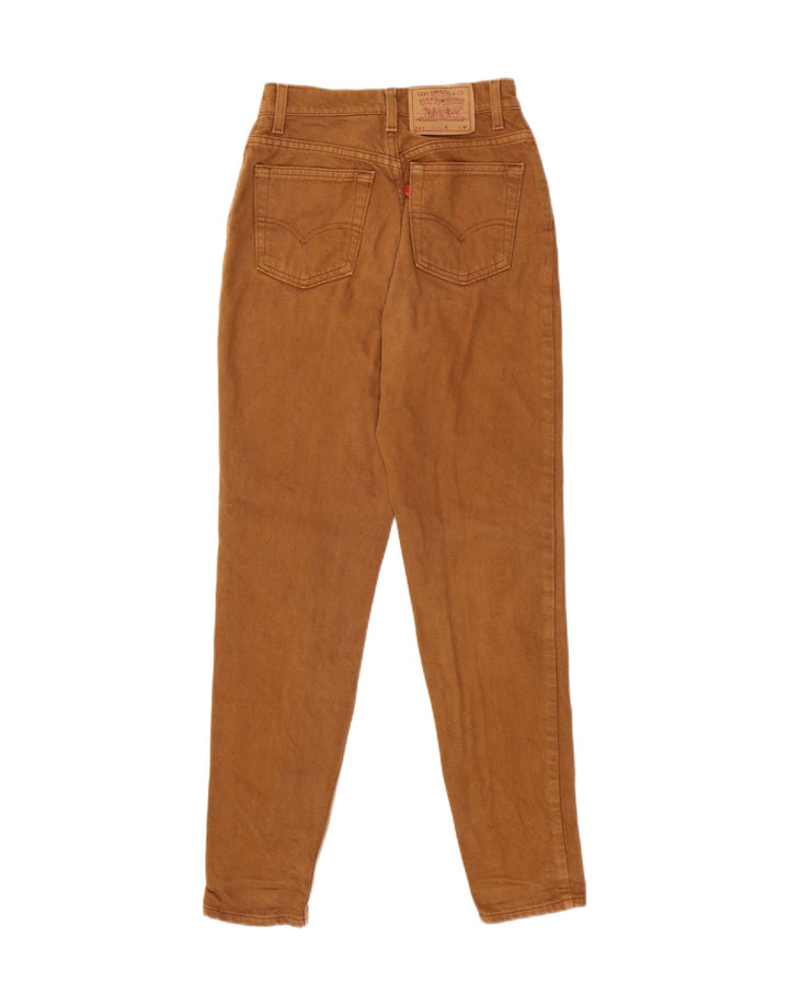 LEVI'S Jean 512 Slim Fuselé Femme Moyen W28 L30 Coton Marron