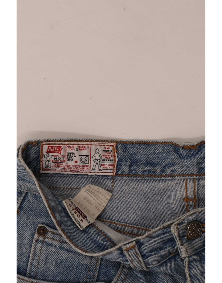 Short en jean pour hommes Rifle petit W29 coton bleu