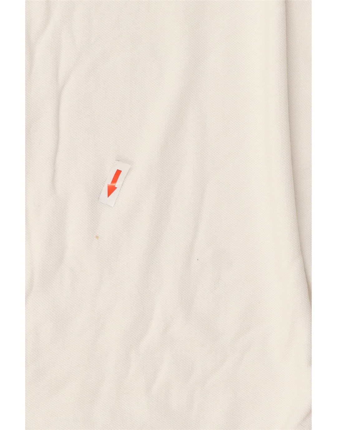 Crew Clothing Polo Homme Coton Blanc Moyen