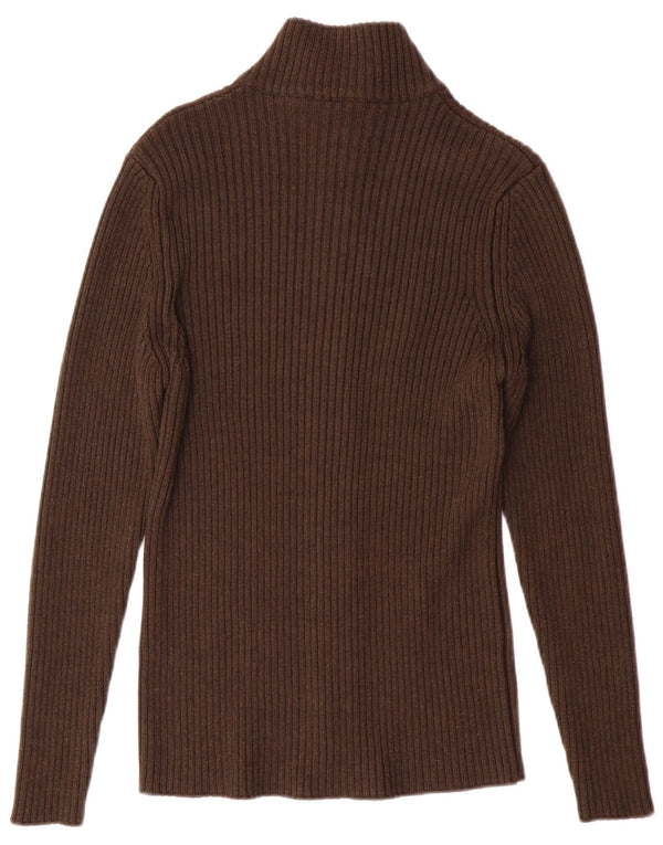 North Sails Cardigan graphique pour homme en laine marron petite