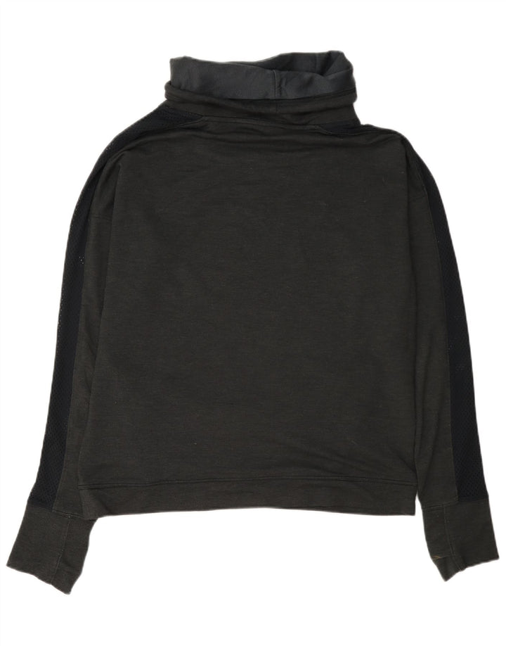 Under Armour Sweat-shirt surdimensionné pour femme UK 44 Noir moyen