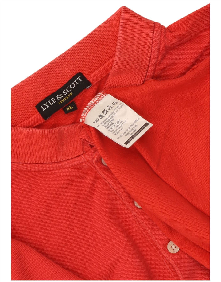 Lyle & Scott Polo Homme XL Rouge Coton