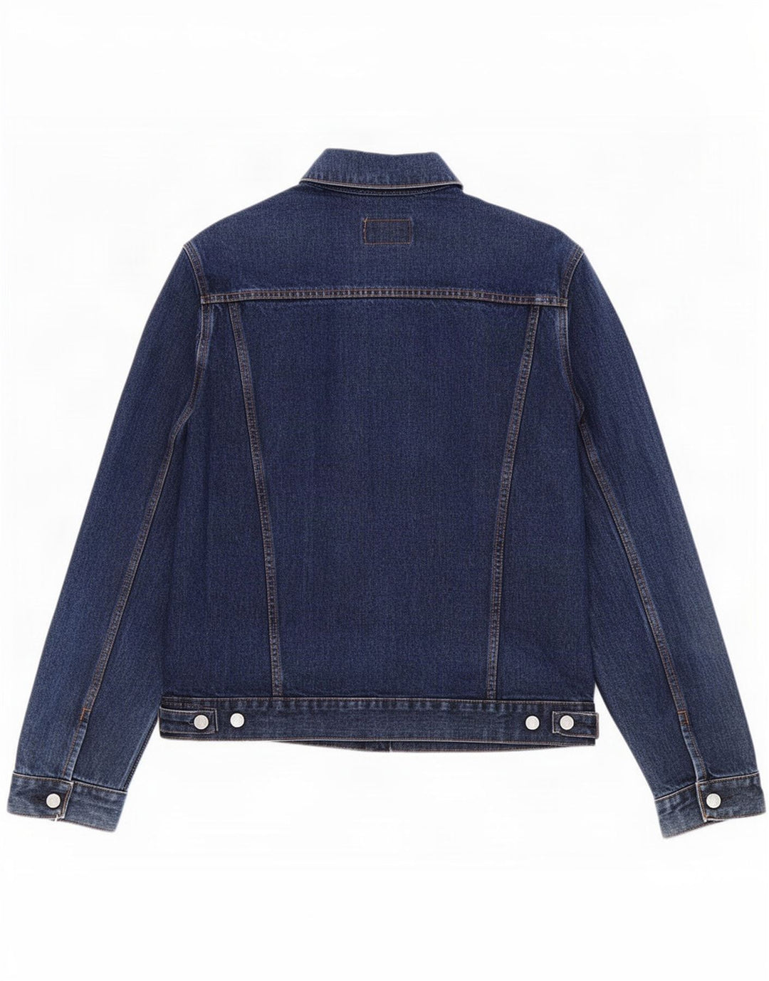 Casucci Veste en Jean Keegan Homme UK 38 Bleu Marine Moyen