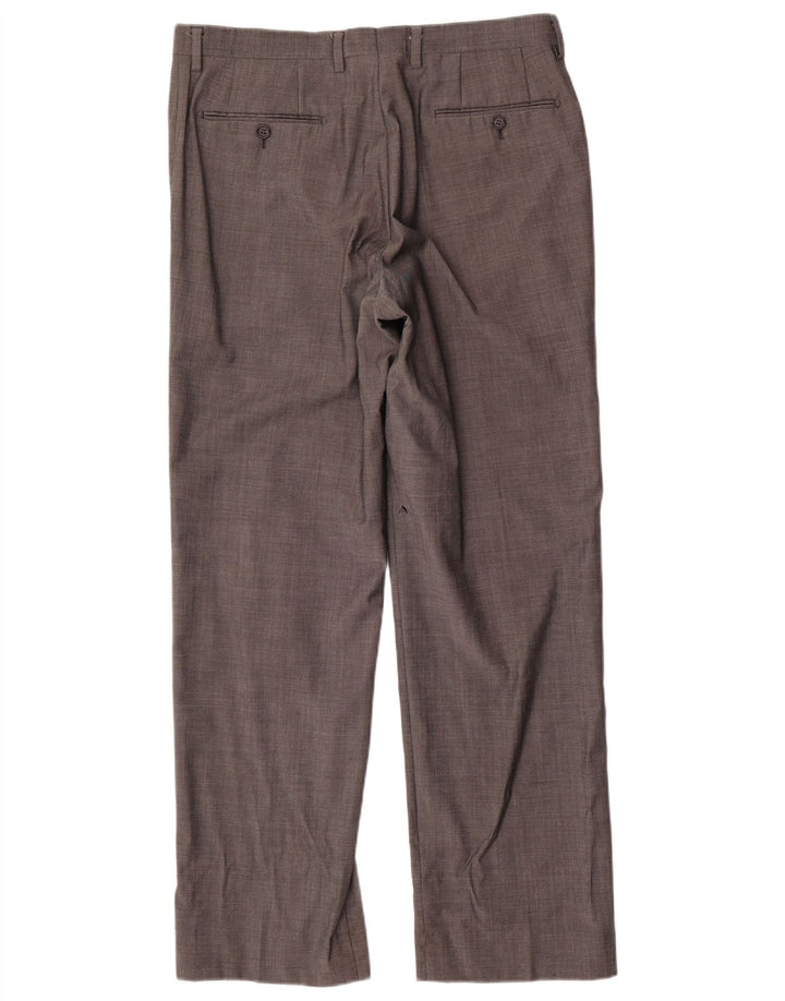 Marks & Spencer Pantalon de costume droit autographe pour homme W34 L31 Gris laine