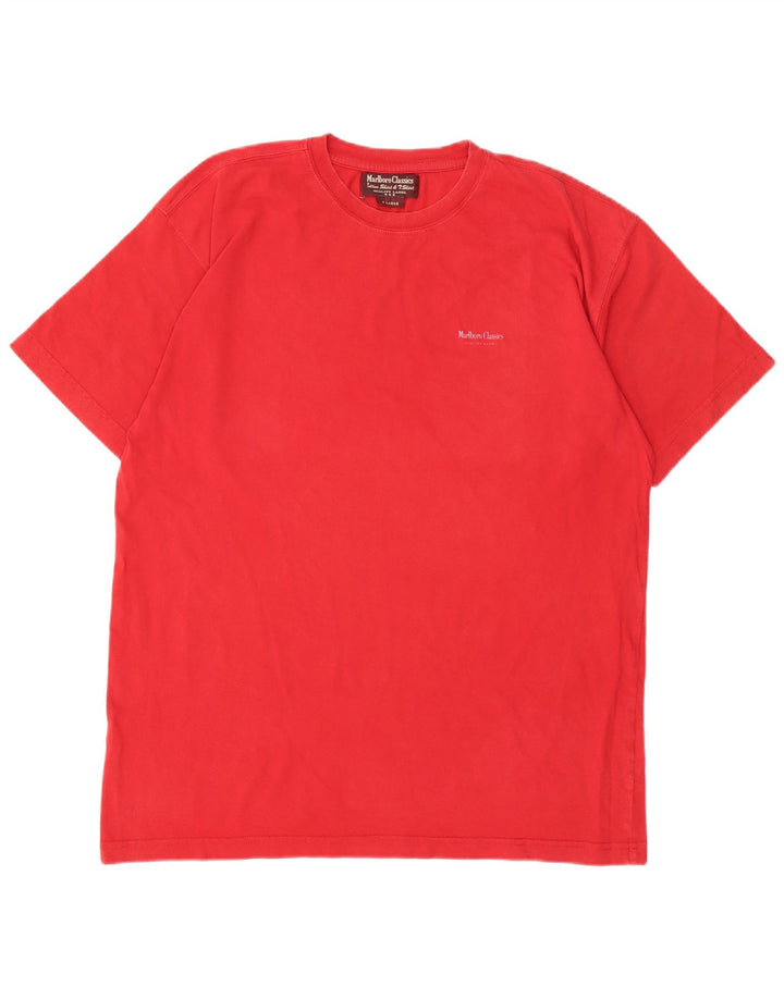 MARLBORO CLASSICS T-Shirt Homme Top XL Rouge Coton