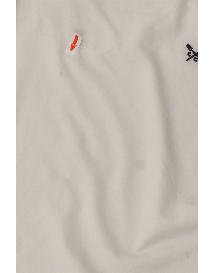 Crew Clothing T-Shirt Homme Grand Blanc Coton