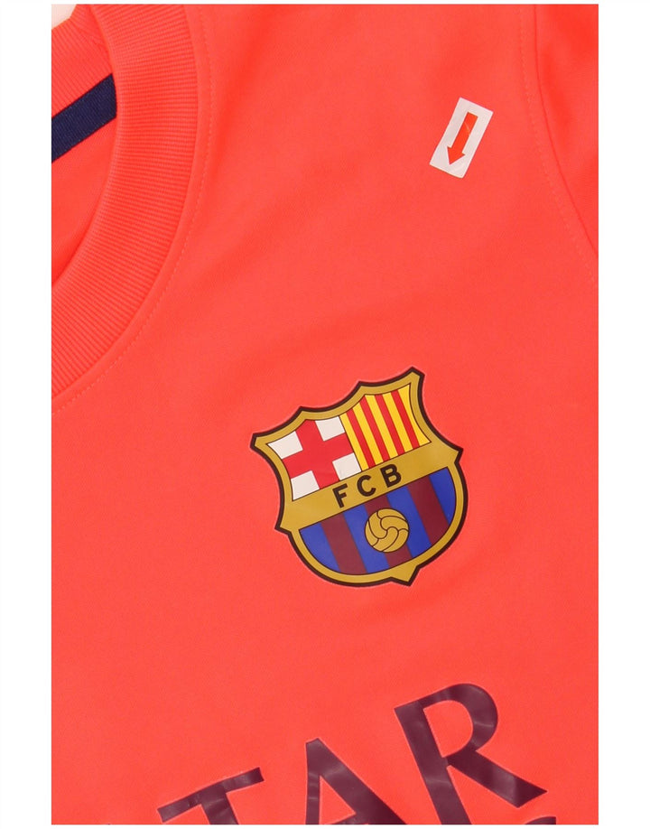 NIKE T-shirt graphique Barcelona pour garçon 10-11 ans Orange moyen