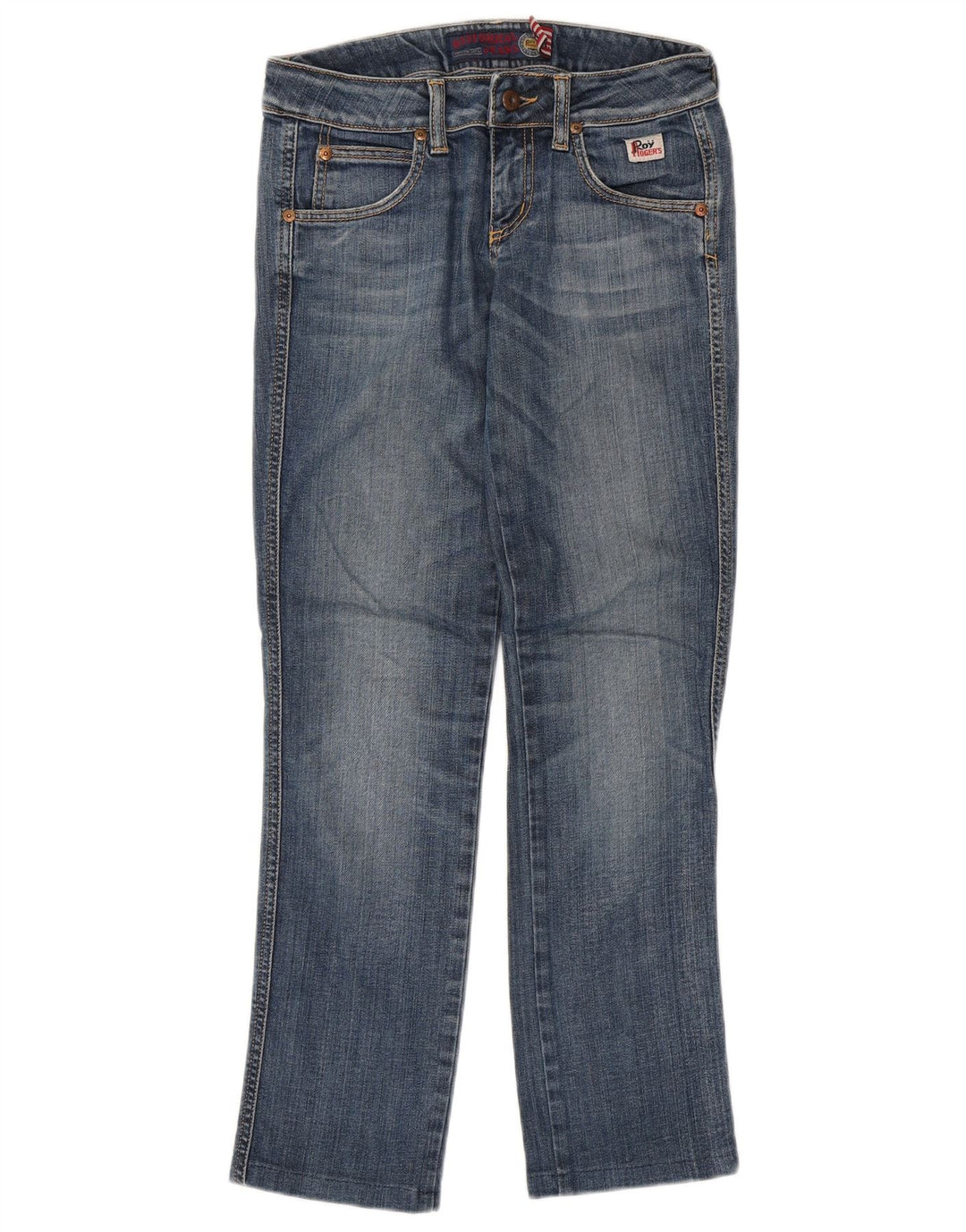 Roy Rogers Jean droit femme W27 L29 bleu coton