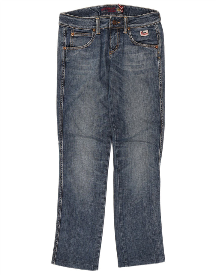 Roy Rogers Jean droit femme W27 L29 bleu coton
