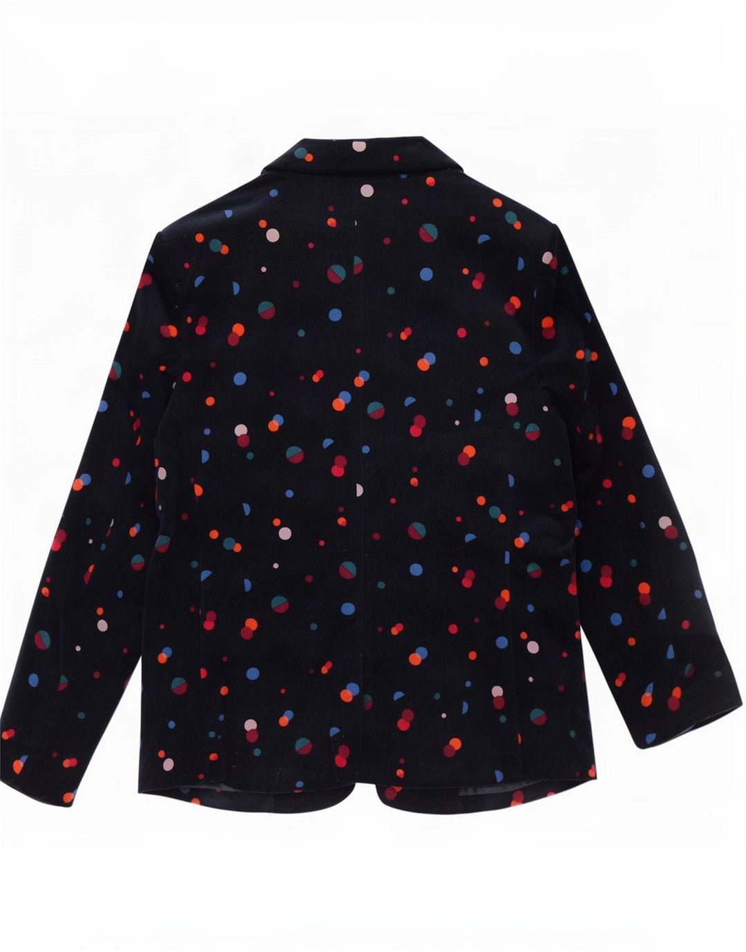 Monsoon Veste Blazer 1 Bouton Femme UK 14 Bleu Marine Moyen Coton