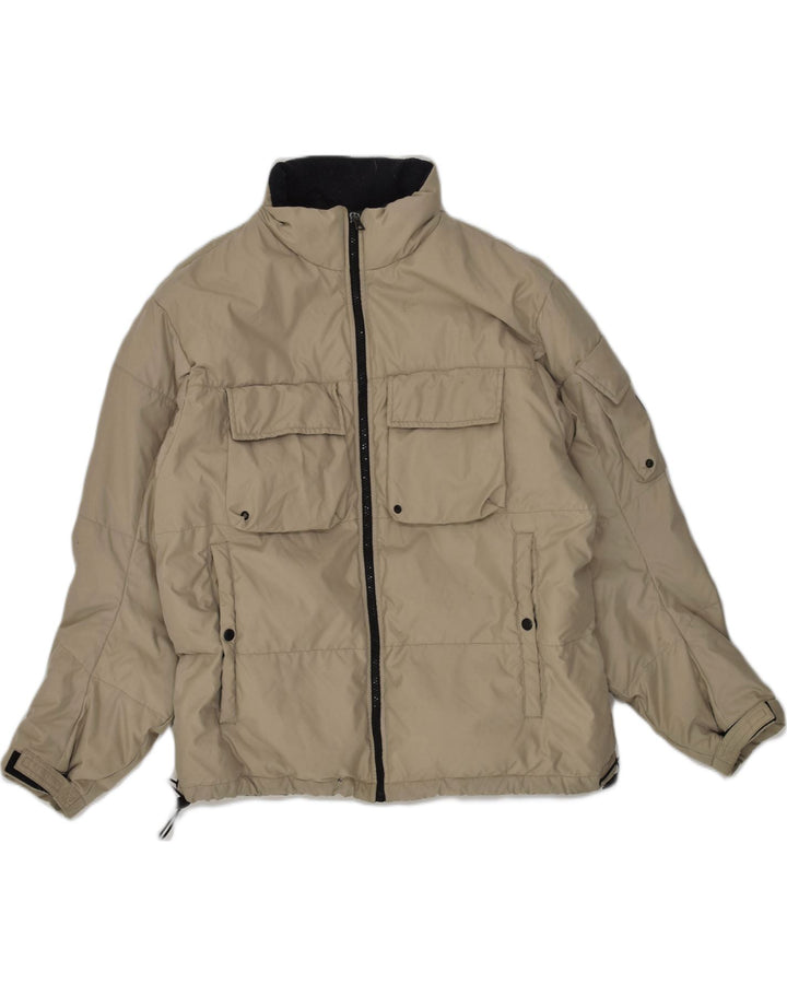 PEPE JEANS Veste matelassée homme UK 36 Small Beige Polyester