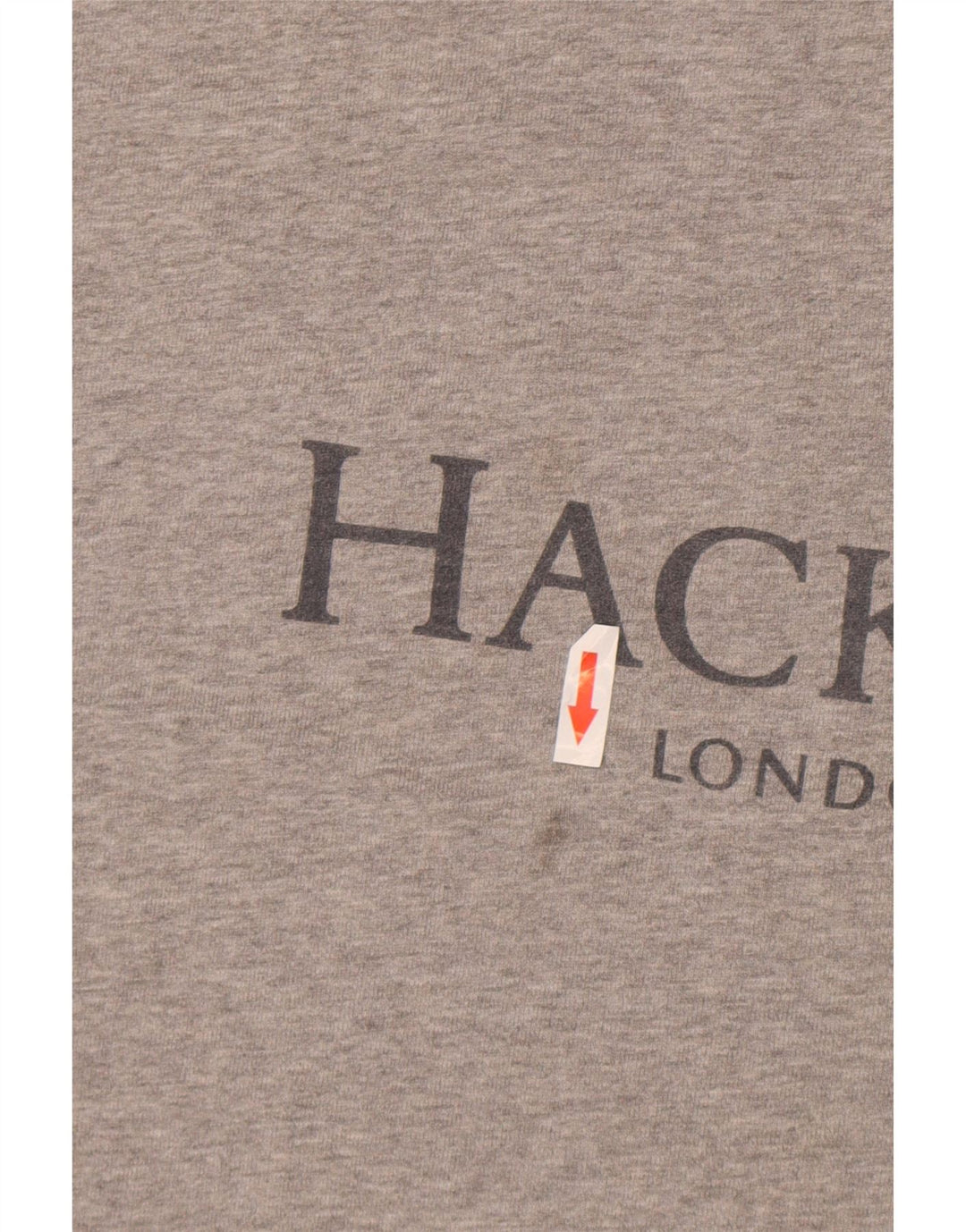 Hackett Mens Classic Fit Graphic Sweatshirt Jumper 3XL Gris Coton