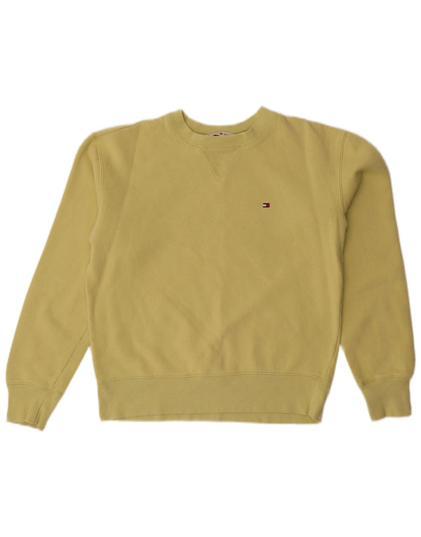 Tommy Hilfiger Sweat-shirt pour femme UK 14 Vert moyen