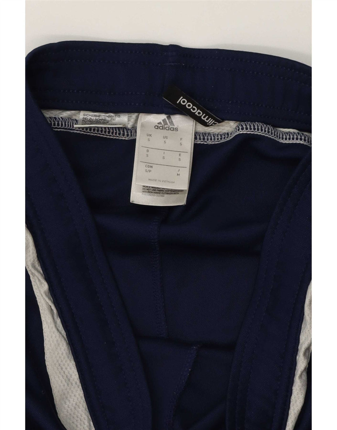Adidas Hommes Climacool Leggings Petit Bleu Marine Polyester