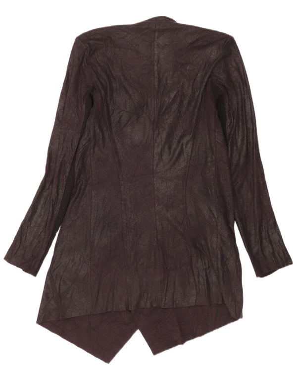 Zara Cardigan ouvert long pour femme UK 6 XS Noir