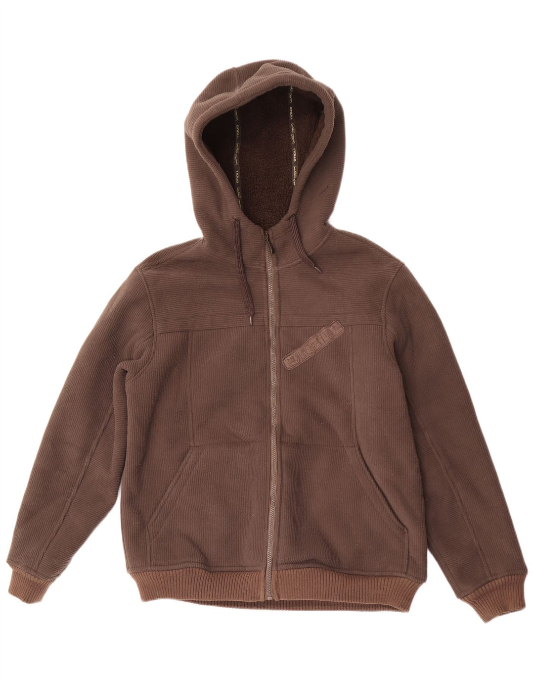 O'Neill Pull à capuche graphique pour homme Large Marron Polyester