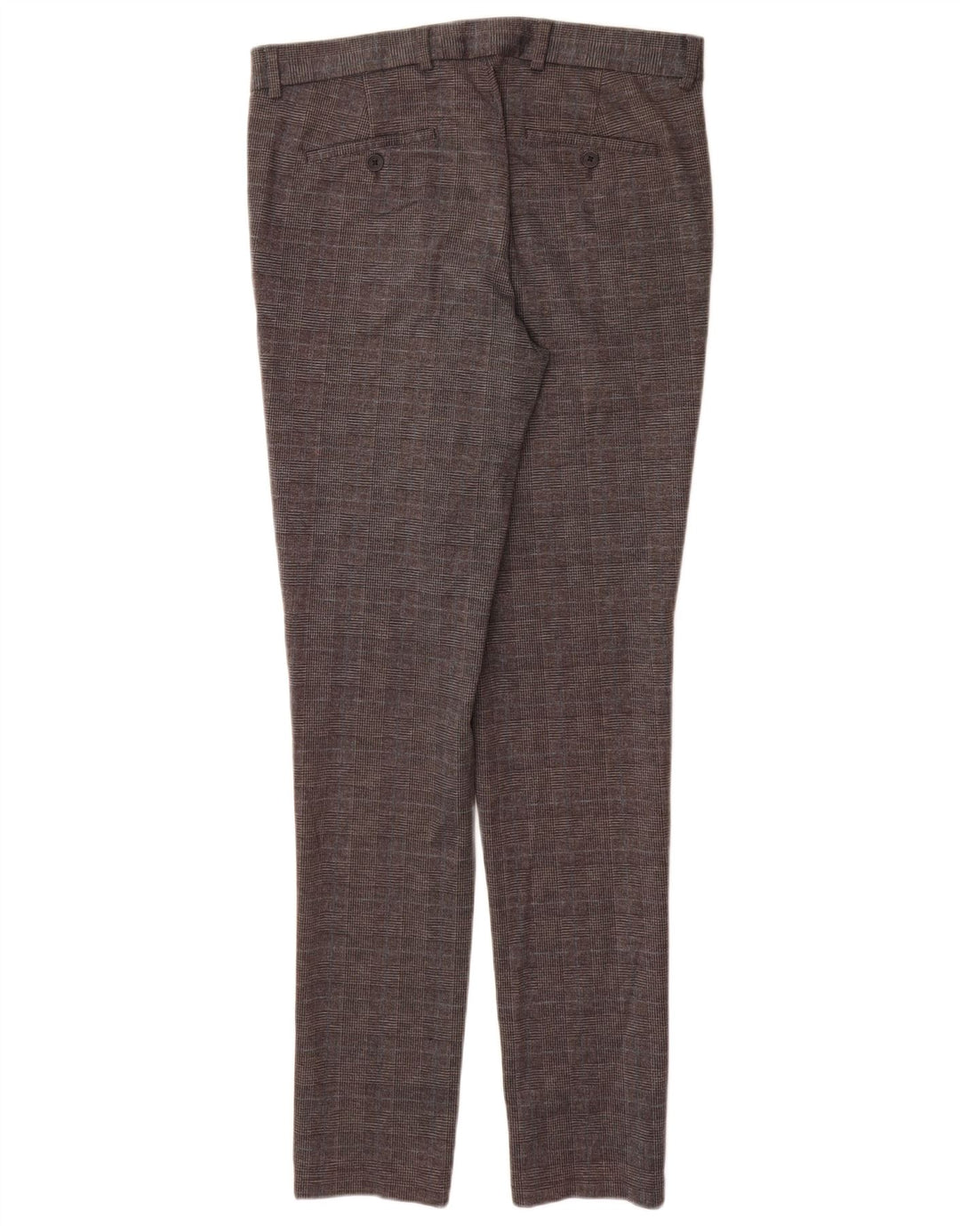 Jack & Jones Pantalon Chino Slim Homme W32 L34 Gris Pied-de-Poule Polyester