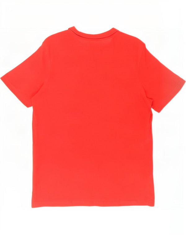 Adidas T-shirt graphique pour hommes, grand coton rouge