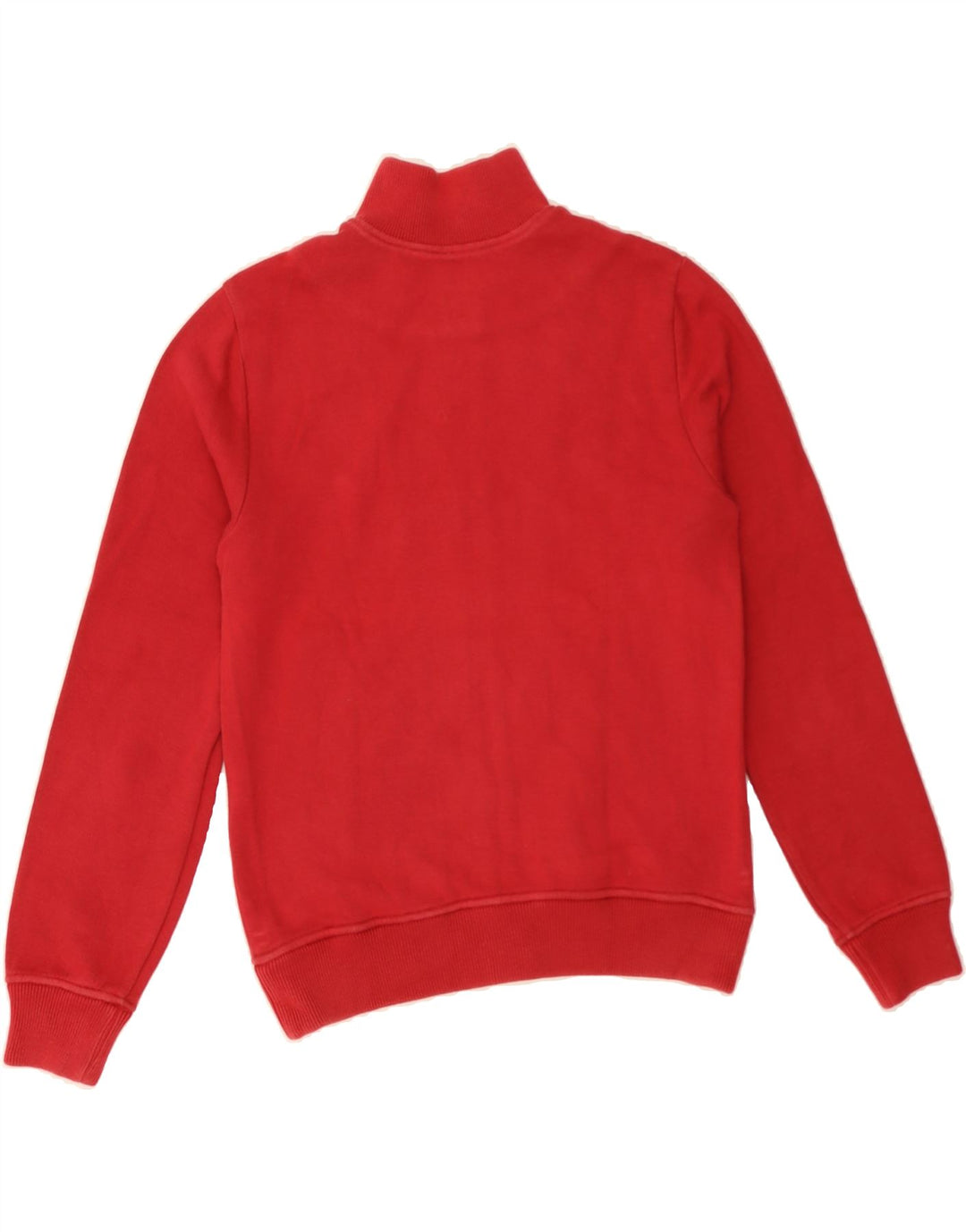 JECKERSON Womens Tracksuit Top Jacket UK 14 Medium Red Cotton Vintage Jeckerson and Second-Hand Jeckerson from Messina Hembry 