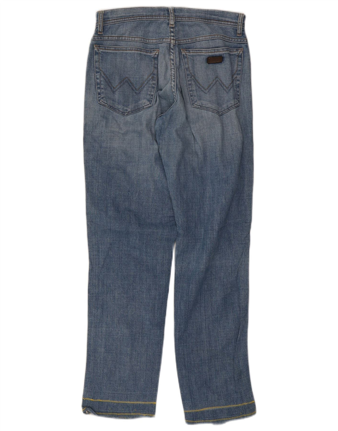 WRANGLER Jean droit homme W30 L30 bleu coton