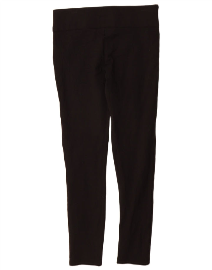 Zara Leggings Femme UK 12 Moyen Noir