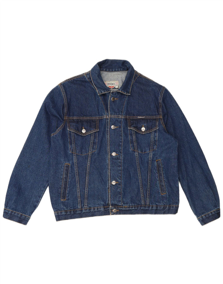 veste en denim homme vintage EU 52 XL Coton Bleu