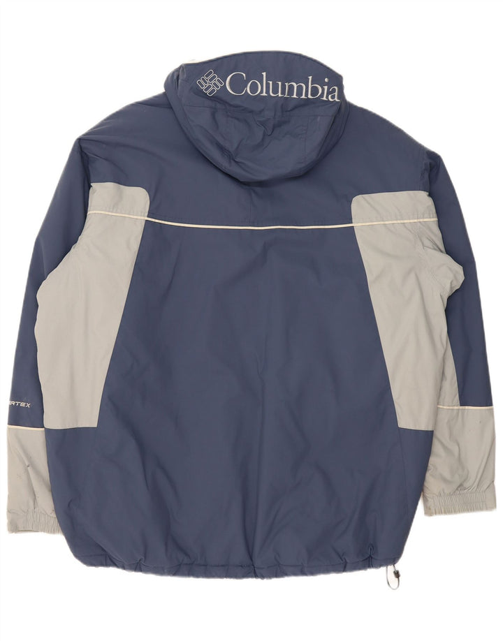Columbia Veste coupe-vent coupe ample pour homme UK 42 XL Bleu marine