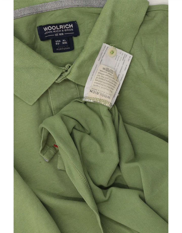 Woolrich Polo Homme XL Vert Coton