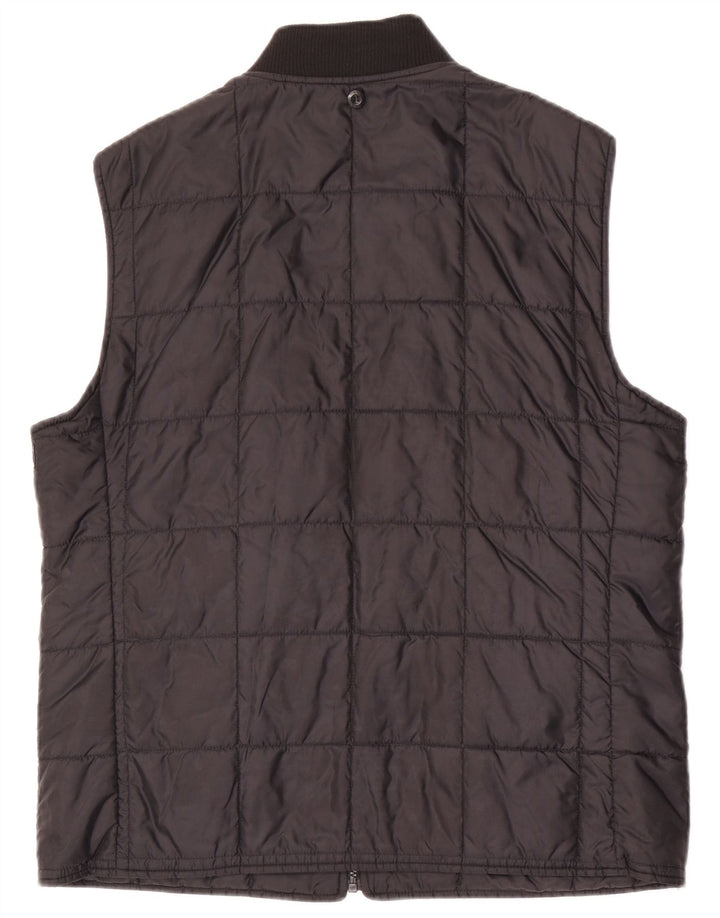Gant Hommes Liner Rembourré Gilet UK 38 Moyen Noir Nylon