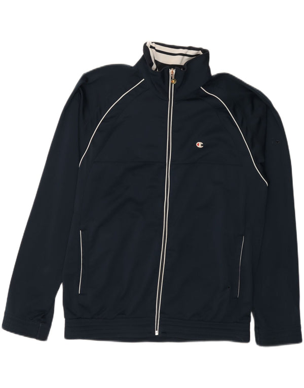 Champion Veste De Survêtement Homme Bleu Marine Moyen