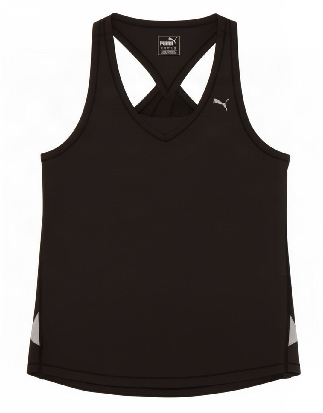 Puma Débardeur Femme UK 12 Gris Moyen Polyester