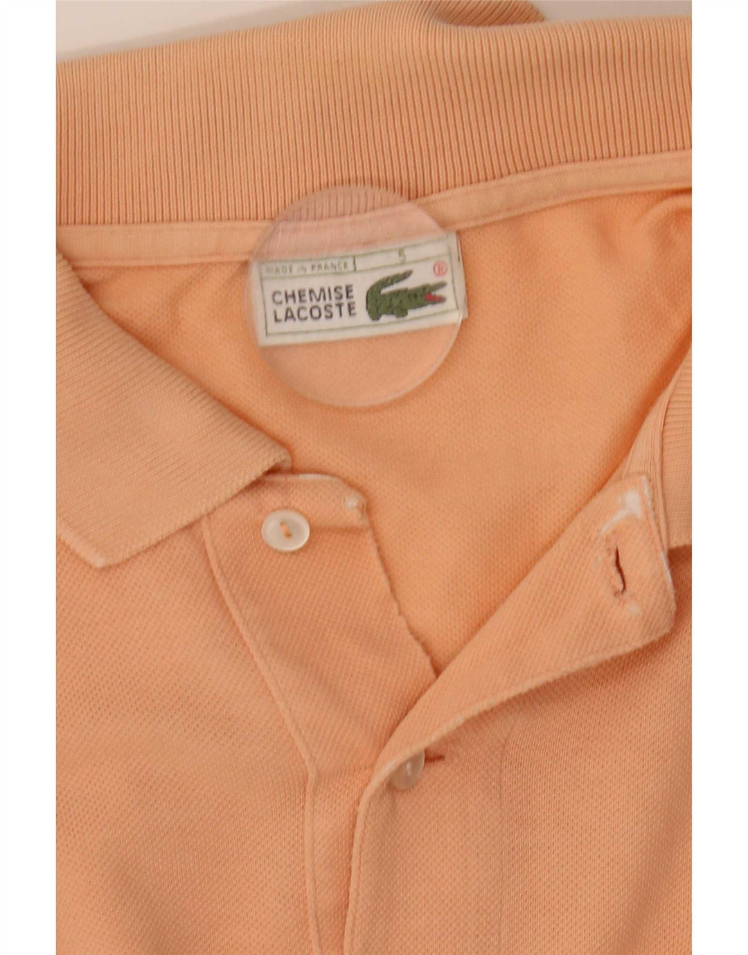Lacoste Polo Homme Taille 5 Grand Orange