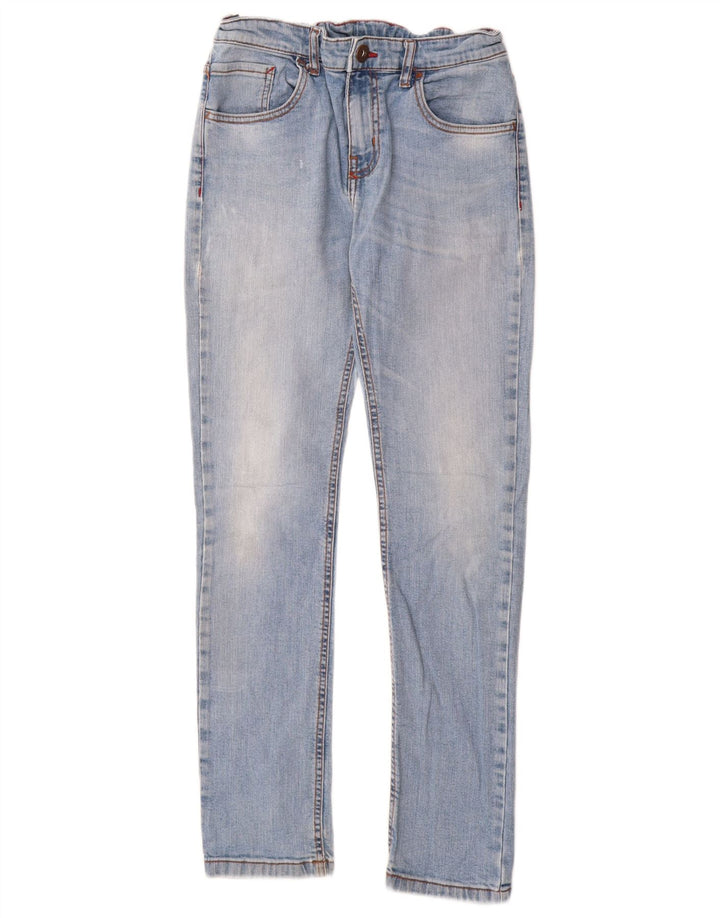 ZARA Jean Slim Garçon 13-14 Ans W26 L28 Bleu