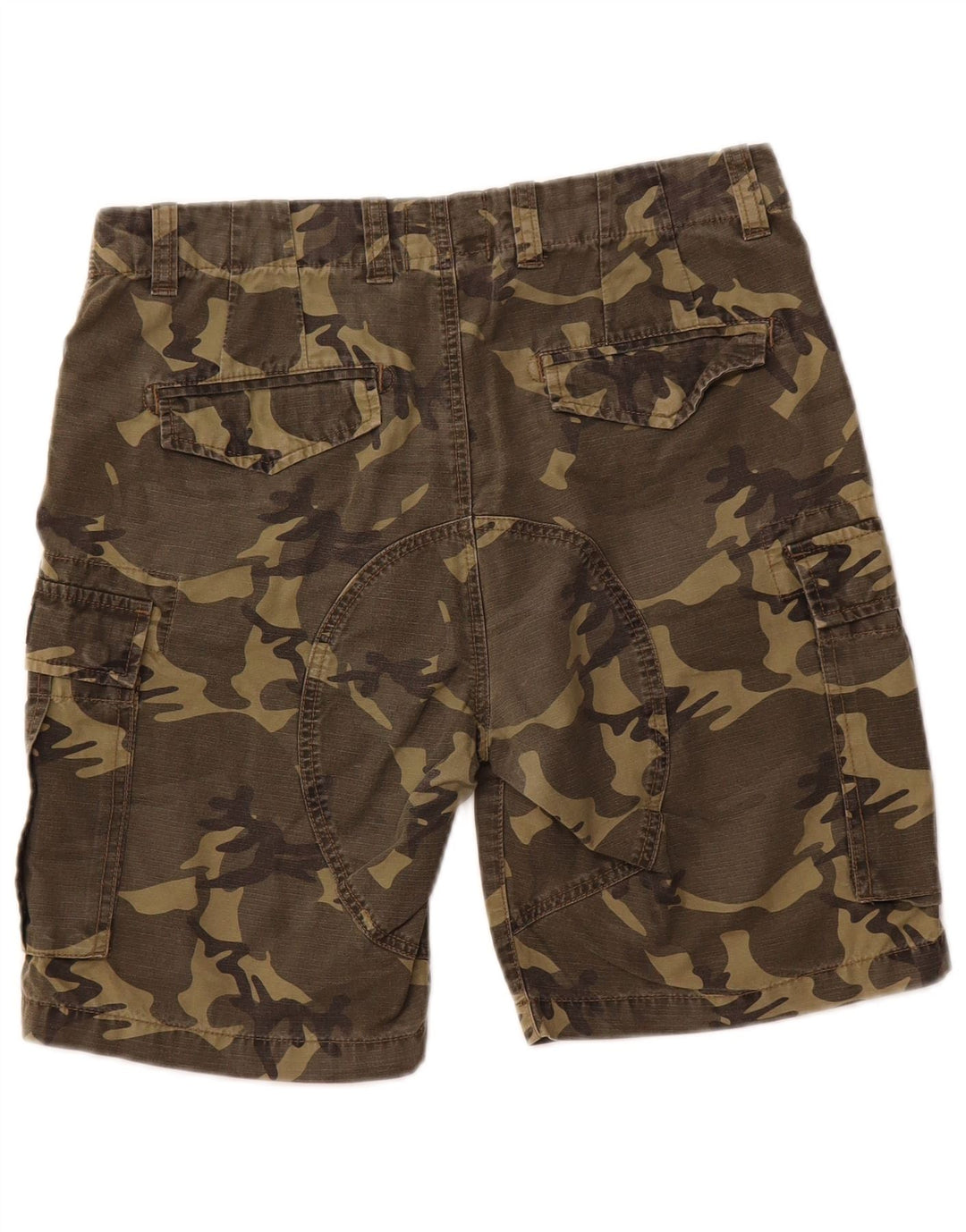 Superdry Short Cargo W30 Coton Camouflage Kaki Moyen Homme
