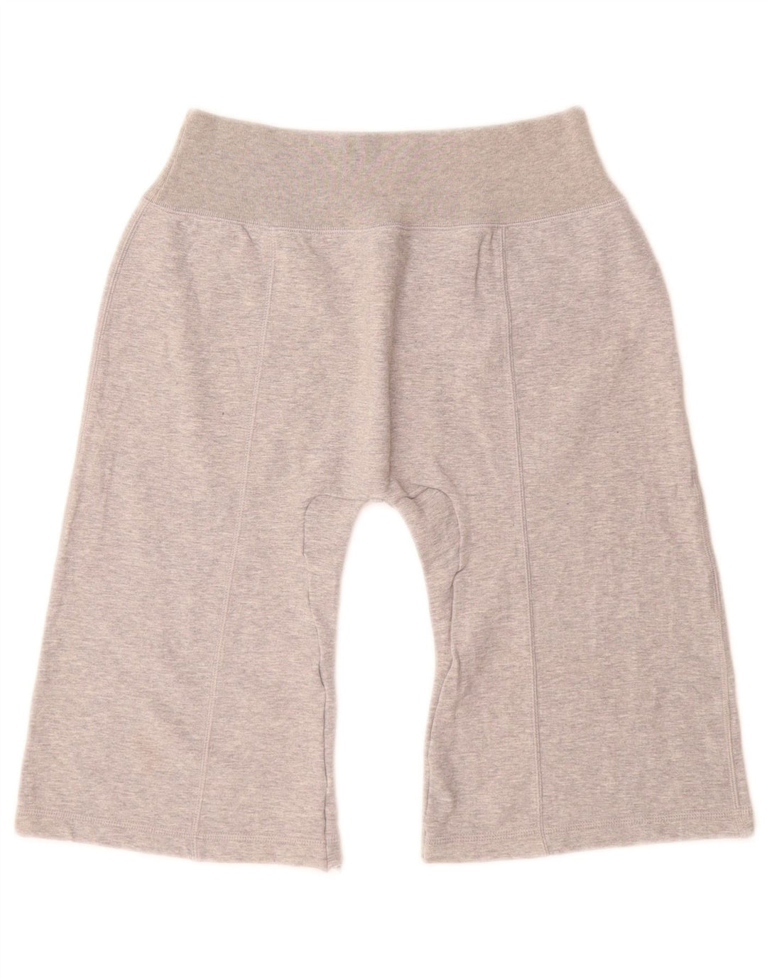 BENETTON Short de sport pour femme UK 12 Gris moyen moucheté