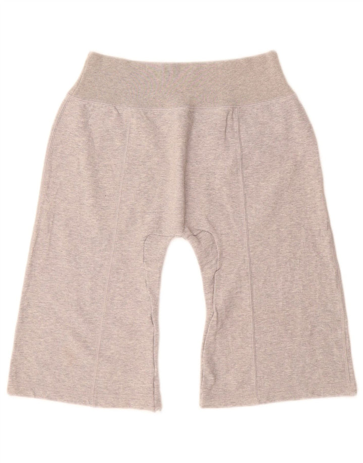 BENETTON Short de sport pour femme UK 12 Gris moyen moucheté