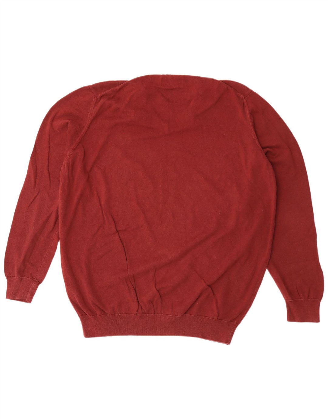Barbour Pull col V pour homme 2XL en coton marron
