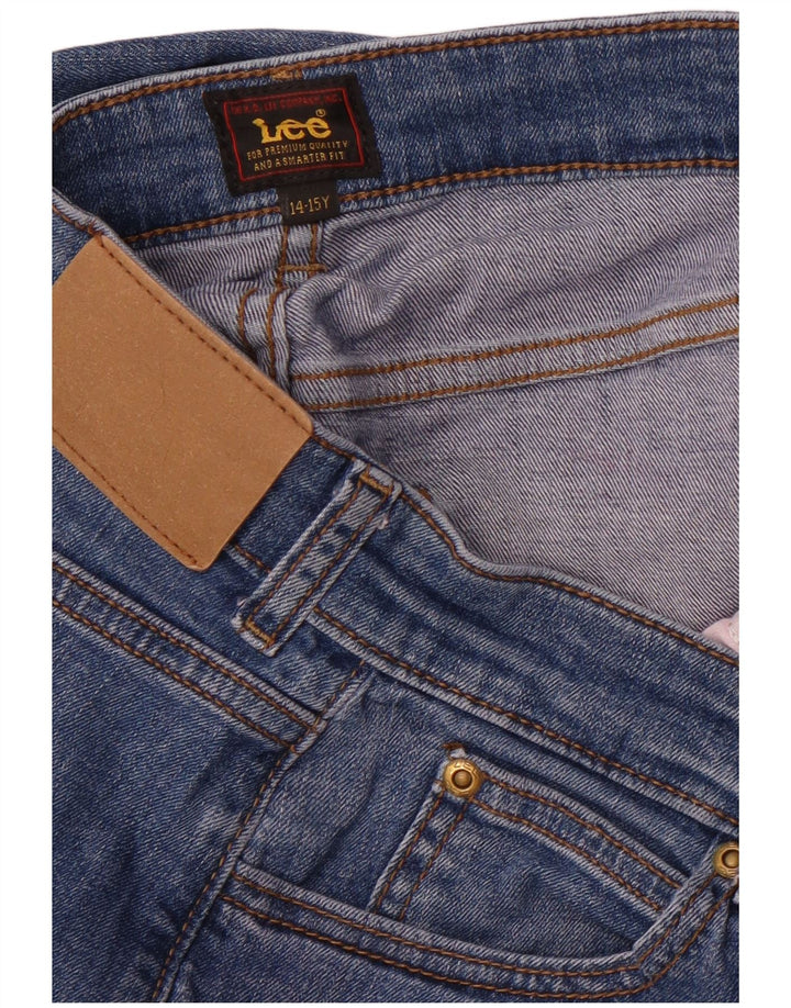 LEE Jean droit fille 14-15 ans W30 L29 Bleu Coton