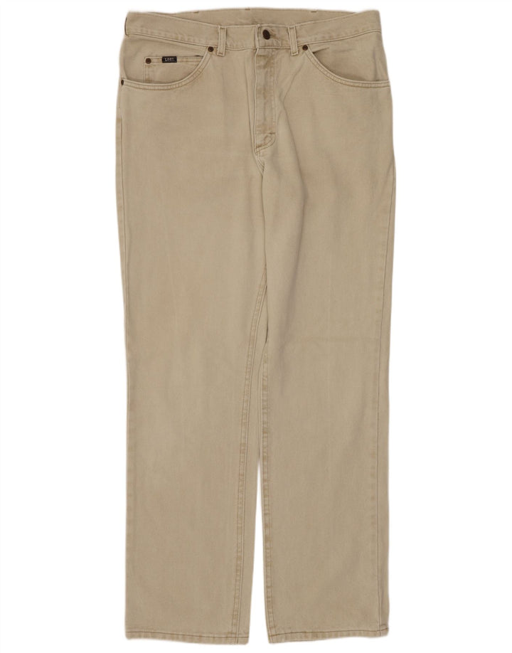 Lee Jean droit homme W36 L32 coton beige