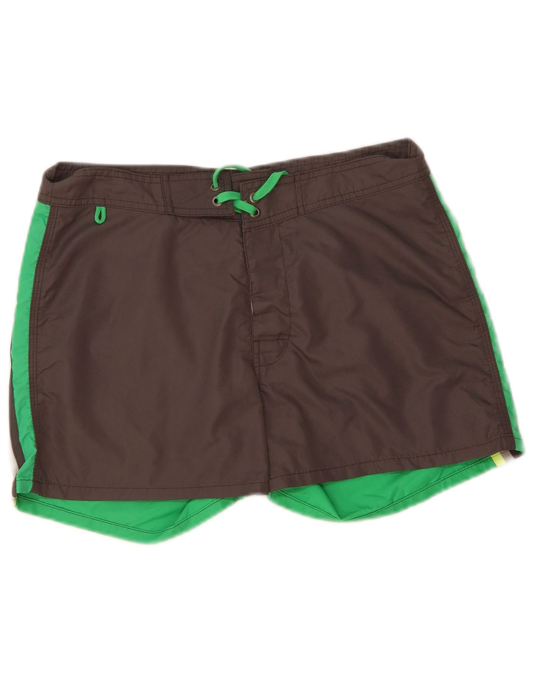Sundek Short de bain homme gris moyen colour block polyester