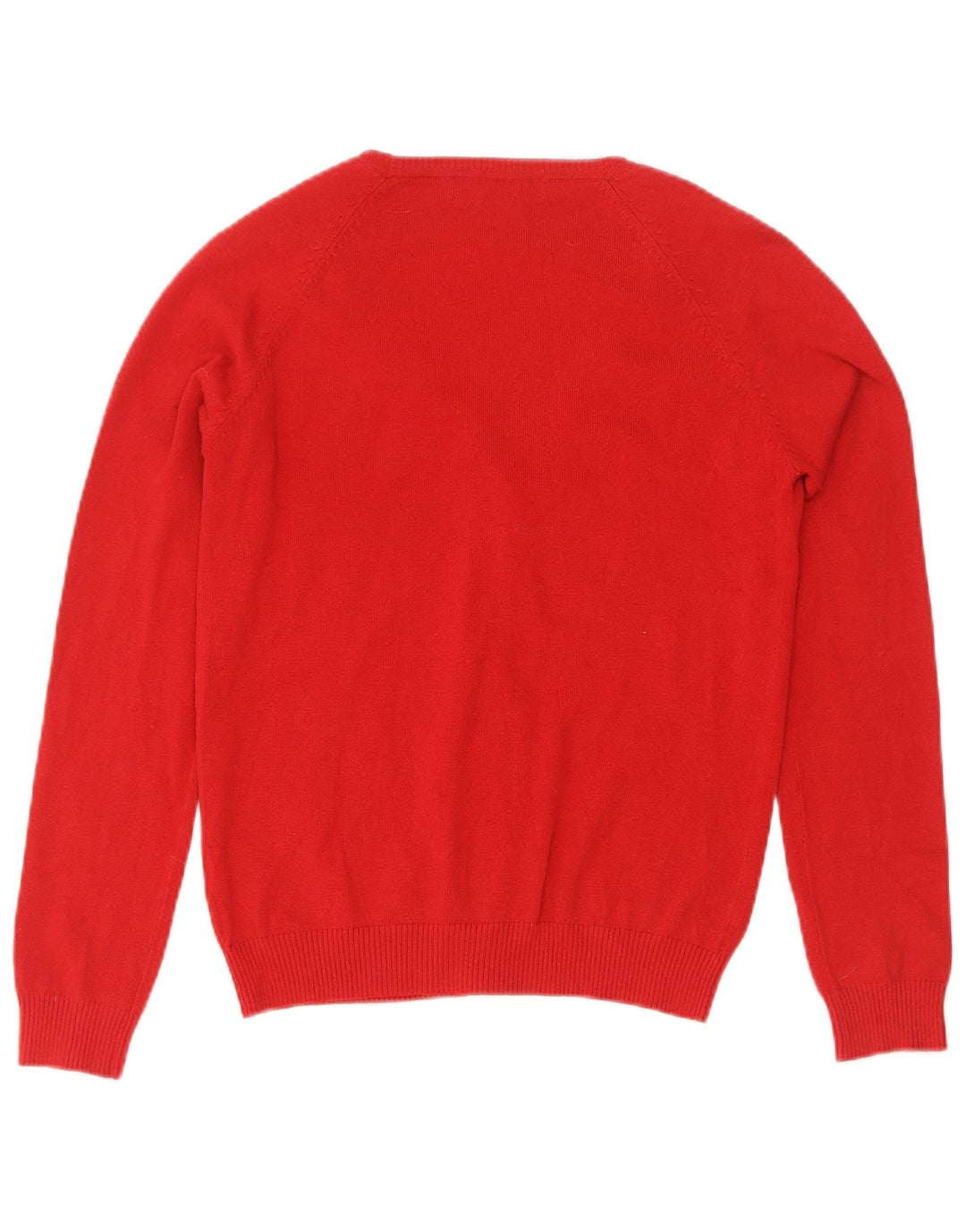 Zara Cardigan Femme Pull UK 14 Large Rouge