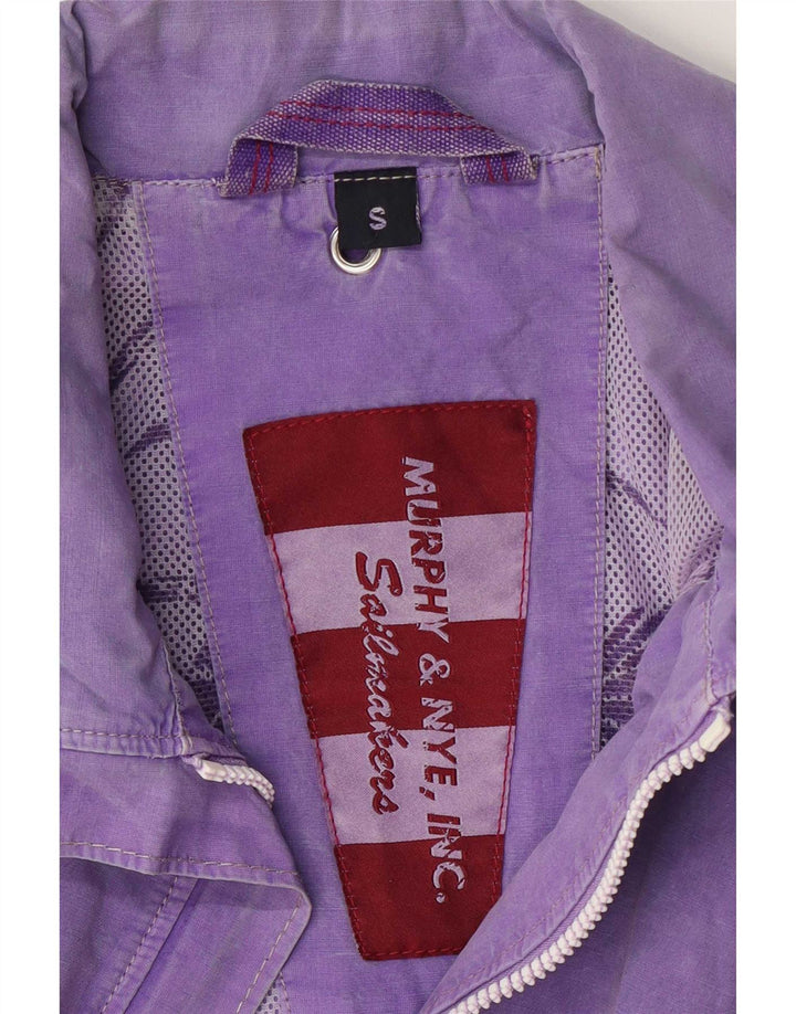Murphy & Nye Veste bomber Sailmakers pour femme UK 10 Small Violet