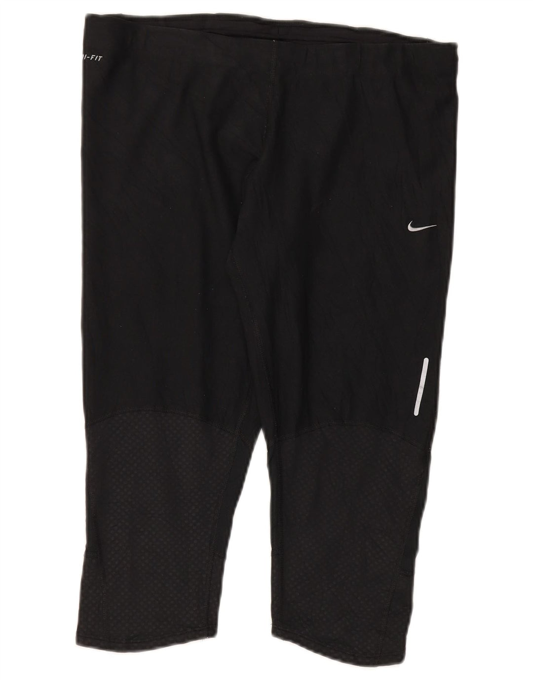 Nike Legging Capri Dri Fit Femme UK 18 XL Noir Polyester