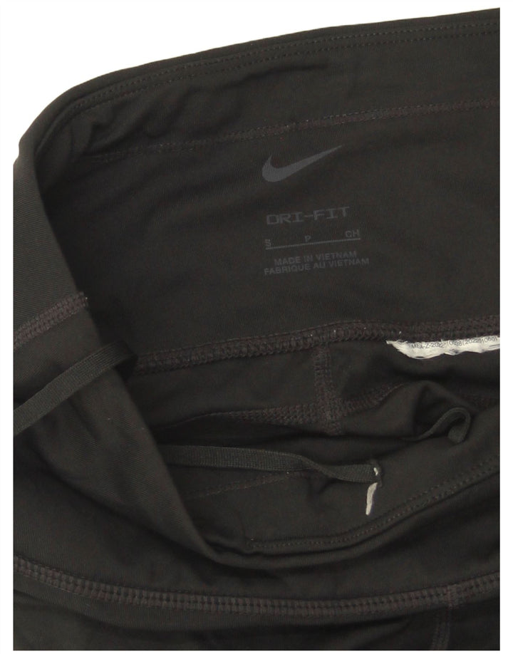 Nike Leggings Femme UK 10 Petit Noir