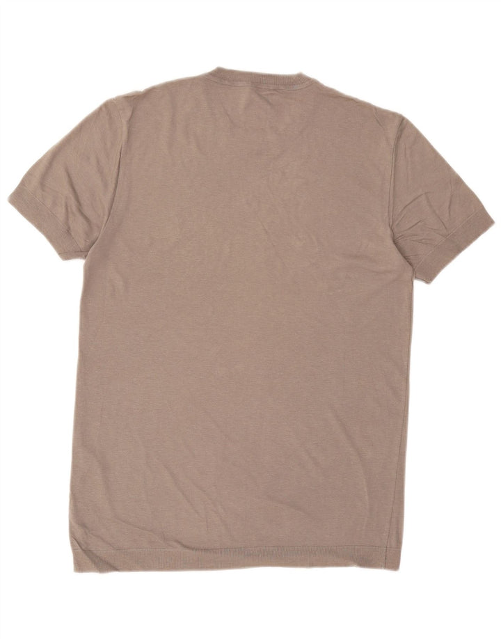 ALL SAINTS T-Shirt Homme Gris Moyen Coton